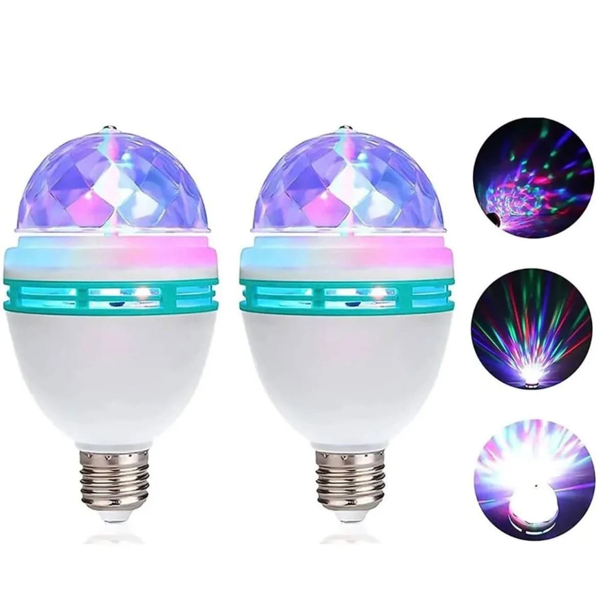 RGB Светодиодный вращающийся светильник