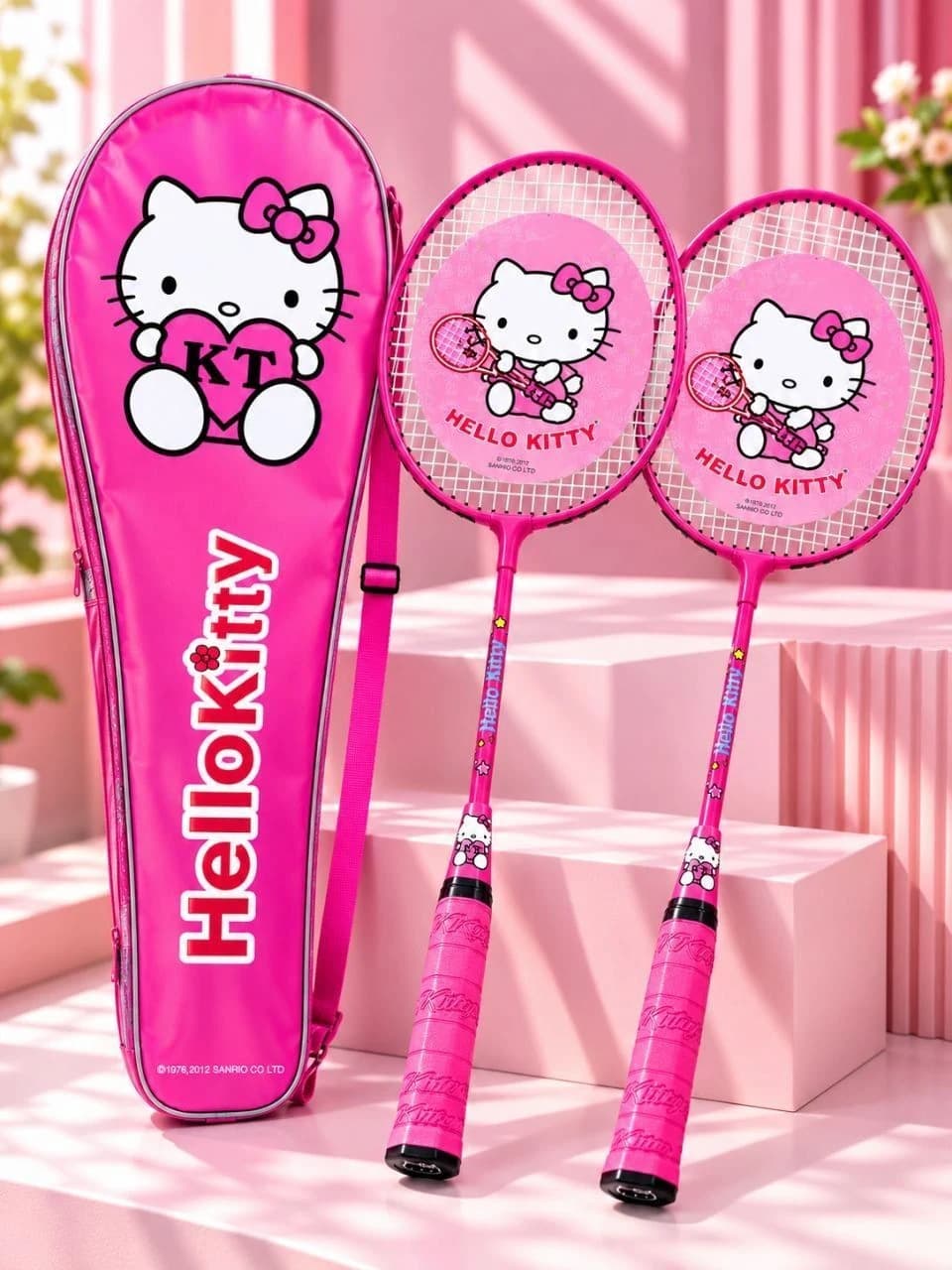 Набор ракеток для бадминтона KERAN Hello Kitty, 2 шт